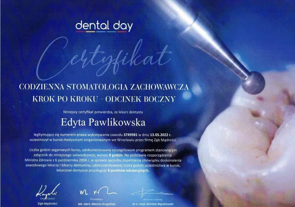 <span>Edyta Pawlikowska-Jędrys</span><br/>lekarz stomatolog Stomatolog Tatra-Med Zakopane